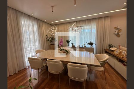 Sala de Jantar de apartamento à venda com 3 quartos, 284m² em Residencial Tambore Iii, Santana de Parnaíba