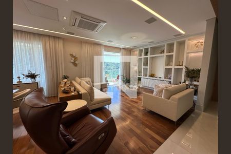 Sala de apartamento à venda com 3 quartos, 284m² em Residencial Tambore Iii, Santana de Parnaíba