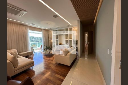 Sala de apartamento à venda com 3 quartos, 284m² em Residencial Tambore Iii, Santana de Parnaíba