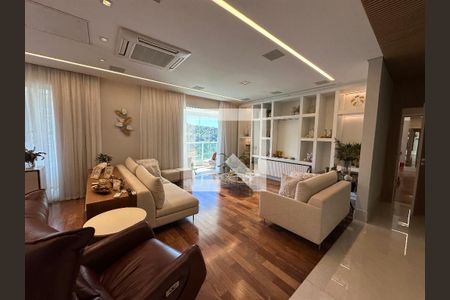 Sala de apartamento à venda com 3 quartos, 284m² em Residencial Tambore Iii, Santana de Parnaíba