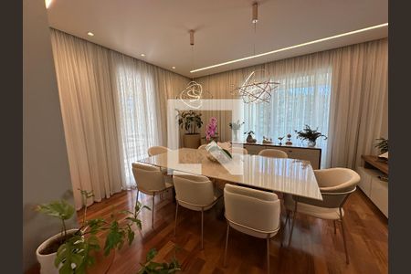 Sala de Jantar de apartamento à venda com 3 quartos, 284m² em Residencial Tambore Iii, Santana de Parnaíba