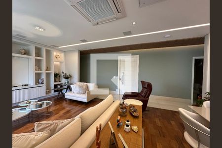 Sala de apartamento à venda com 3 quartos, 284m² em Residencial Tambore Iii, Santana de Parnaíba