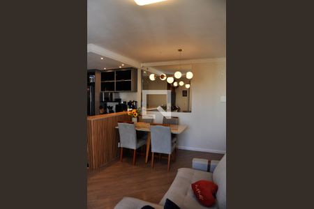 Detalhe - Sala e Sala de Jantar com Varanda de apartamento à venda com 2 quartos, 49m² em Jardim Felicidade (zona Oeste), São Paulo