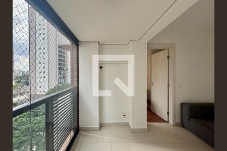 Sacada Integrada de apartamento à venda com 1 quarto, 33m² em Campo Belo, São Paulo