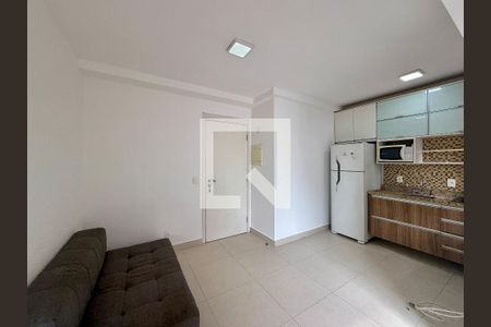 Sala de apartamento à venda com 1 quarto, 33m² em Campo Belo, São Paulo