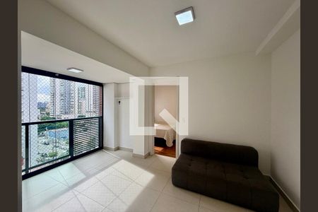 Sala de apartamento à venda com 1 quarto, 33m² em Campo Belo, São Paulo