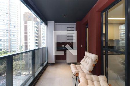 Varanda de apartamento para alugar com 1 quarto, 52m² em Cerqueira César, São Paulo