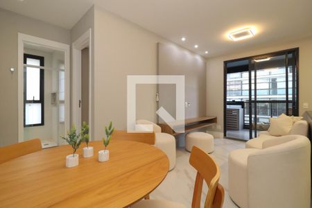 Sala de apartamento para alugar com 1 quarto, 52m² em Cerqueira César, São Paulo