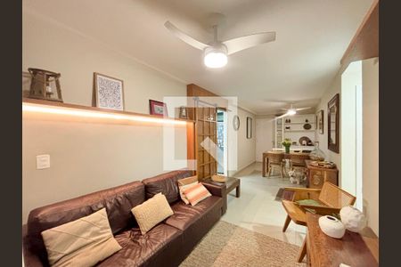 Sala de apartamento à venda com 2 quartos, 75m² em Botafogo, Rio de Janeiro