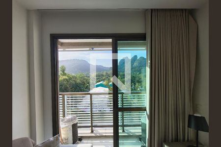 Varanda - Sala de apartamento à venda com 1 quarto, 36m² em Jacarepaguá, Rio de Janeiro