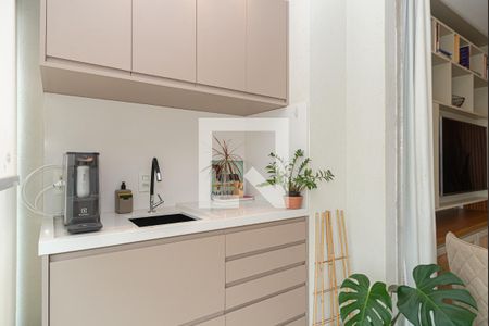 Varanda da Sala de apartamento à venda com 2 quartos, 74m² em Indianópolis, São Paulo