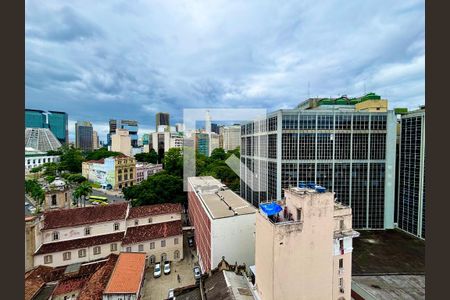 Quarto 1 - vista livre para os Arcos da Lapa de apartamento à venda com 2 quartos, 70m² em Lapa, Rio de Janeiro