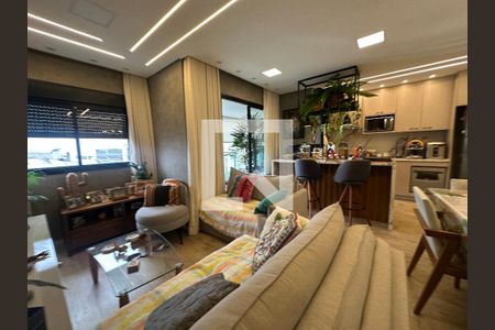 Sala de apartamento à venda com 2 quartos, 87m² em Tamboré, Barueri
