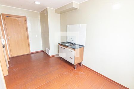 Sala/Cozinha de apartamento à venda com 1 quarto, 25m² em Belenzinho, São Paulo