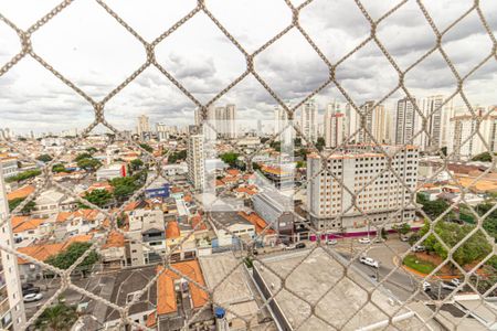 Sala/Cozinha - Vista de apartamento à venda com 1 quarto, 25m² em Belenzinho, São Paulo