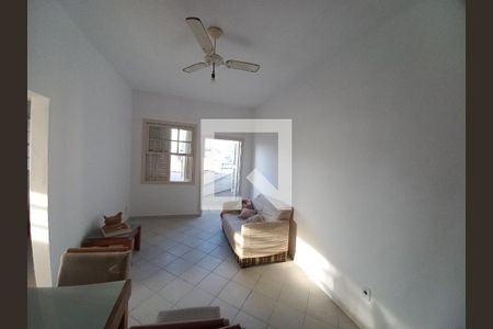 Sala de apartamento para alugar com 1 quarto, 57m² em Centro, São Vicente