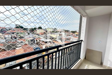 Varanda da Sala de apartamento à venda com 2 quartos, 48m² em Jardim Vila Galvao, Guarulhos