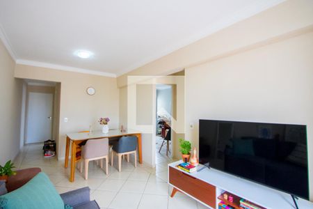 Sala de apartamento à venda com 2 quartos, 68m² em Vila Vilma, Santo André