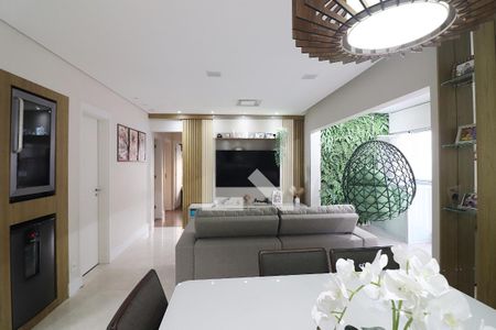 Sala  de apartamento para alugar com 3 quartos, 106m² em Centro, São Bernardo do Campo