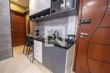 Cozinha de apartamento para alugar com 1 quarto, 30m² em Jardim Aricanduva, São Paulo