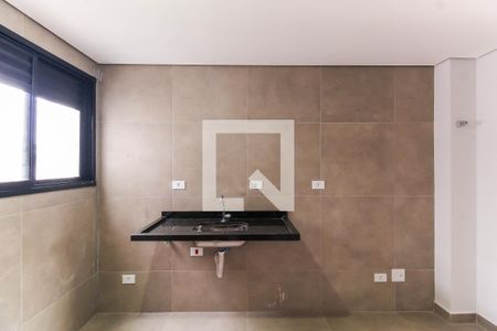 Sala/Cozinha de apartamento para alugar com 1 quarto, 33m² em Vila Invernada, São Paulo
