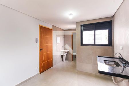Sala/Cozinha de apartamento para alugar com 1 quarto, 33m² em Vila Invernada, São Paulo