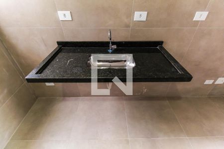 Sala/Cozinha de apartamento para alugar com 1 quarto, 33m² em Vila Invernada, São Paulo