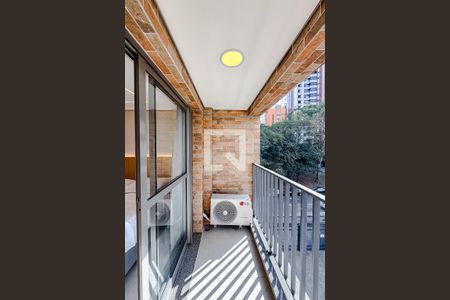 Varanda de kitnet/studio para alugar com 1 quarto, 24m² em Jardim Vila Mariana, São Paulo
