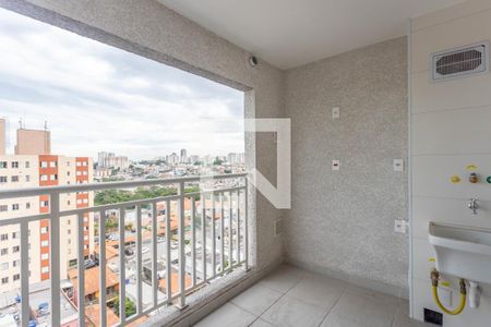 Varanda  de apartamento à venda com 2 quartos, 43m² em Conceição, Diadema