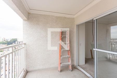 Varanda  de apartamento à venda com 2 quartos, 43m² em Conceição, Diadema