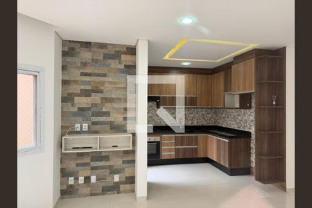 Sala/cozinha de apartamento à venda com 2 quartos, 48m² em Vila Esperanca, Jundiaí