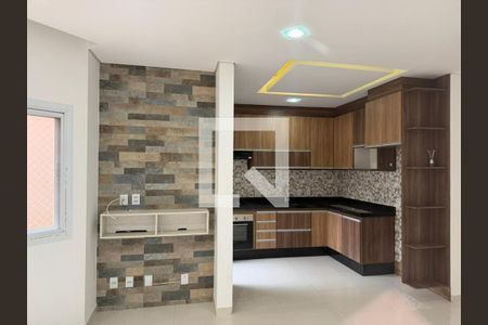 Sala/cozinha de apartamento à venda com 2 quartos, 48m² em Vila Esperanca, Jundiaí