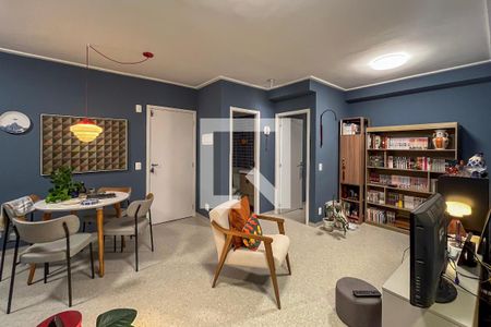 Sala de apartamento à venda com 1 quarto, 42m² em Vila Vermelha, São Paulo