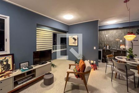 Sala de apartamento à venda com 1 quarto, 42m² em Vila Vermelha, São Paulo