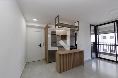 Sala_Cozinha de apartamento para alugar com 2 quartos, 63m² em Alphaville Empresarial, Barueri