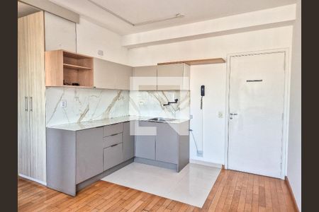 Sala/Cozinha de apartamento para alugar com 1 quarto, 30m² em Santa Cecilia, São Paulo