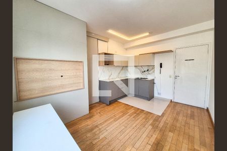 Sala/Cozinha de apartamento para alugar com 1 quarto, 30m² em Santa Cecilia, São Paulo