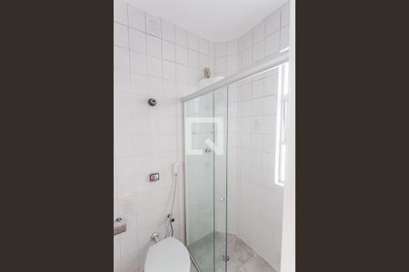 Banheiro da Suíte de apartamento à venda com 4 quartos, 150m² em Sagrada Família, Belo Horizonte