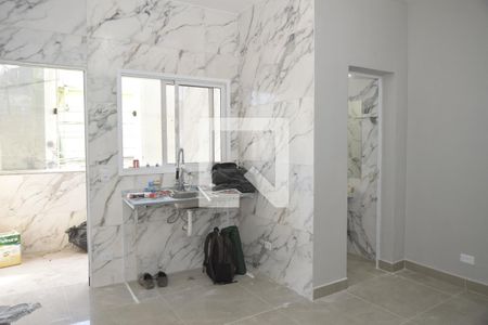 Cozinha de apartamento para alugar com 1 quarto, 50m² em Jardim Santo Eduardo, Embu das Artes