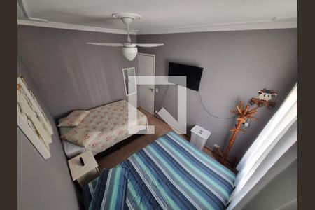Quarto de apartamento para alugar com 3 quartos, 90m² em Jardim Luciana, Praia Grande