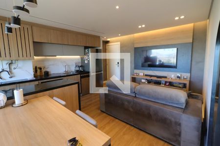 Sala/Cozinha de apartamento à venda com 2 quartos, 55m² em São Pedro, Osasco