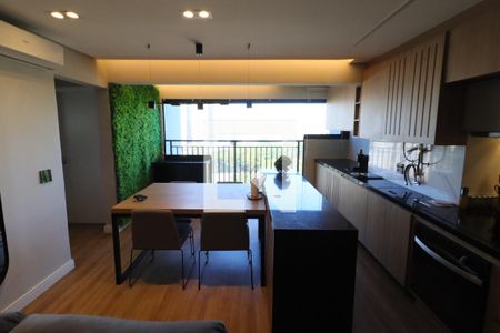 Sala/Cozinha de apartamento à venda com 2 quartos, 55m² em São Pedro, Osasco