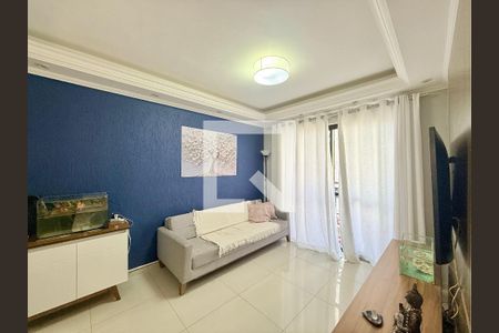 Sala  de apartamento à venda com 2 quartos, 68m² em Jardim Promissao, São Paulo