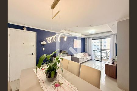 Sala  de apartamento à venda com 2 quartos, 68m² em Jardim Promissao, São Paulo