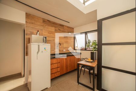 Sala/Cozinha de apartamento para alugar com 1 quarto, 50m² em Mirandópolis, São Paulo