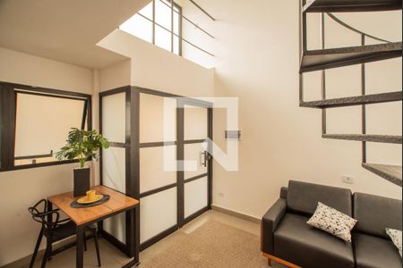 Sala de apartamento para alugar com 1 quarto, 50m² em Mirandópolis, São Paulo