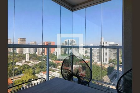 Varanda de apartamento para alugar com 1 quarto, 55m² em Jardim Paulistano, São Paulo