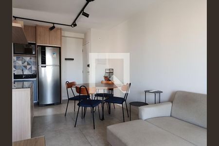 Sala de apartamento para alugar com 1 quarto, 55m² em Jardim Paulistano, São Paulo