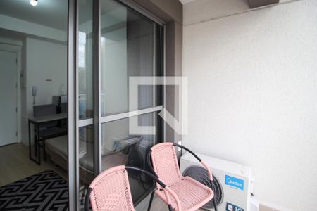 Varanda de apartamento para alugar com 1 quarto, 27m² em Vila Nova Conceição, São Paulo