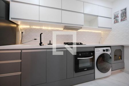 Sala/Cozinha de apartamento para alugar com 2 quartos, 34m² em Vila Nova, São Paulo